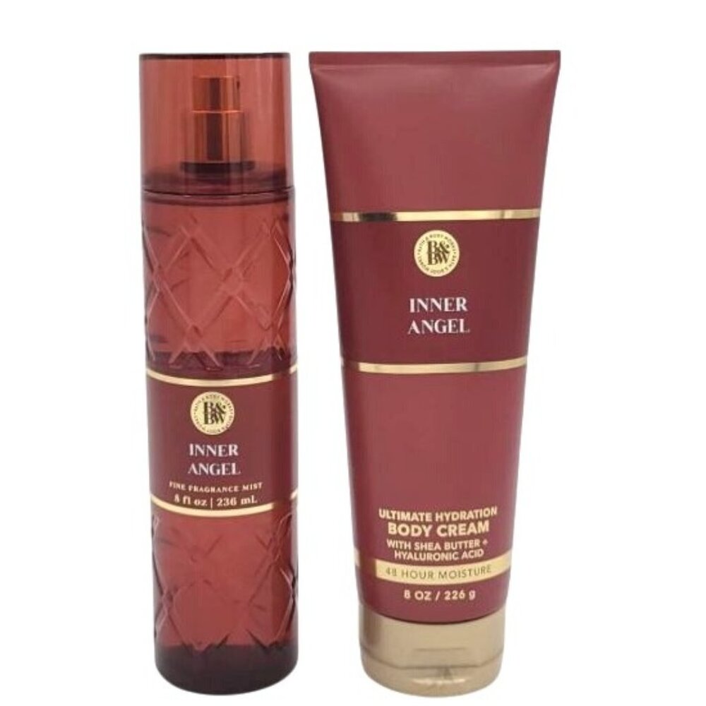 Luxury Inner Angel Fragrance Mist & Body Cream‎ Set With Hydrating Shea Butter